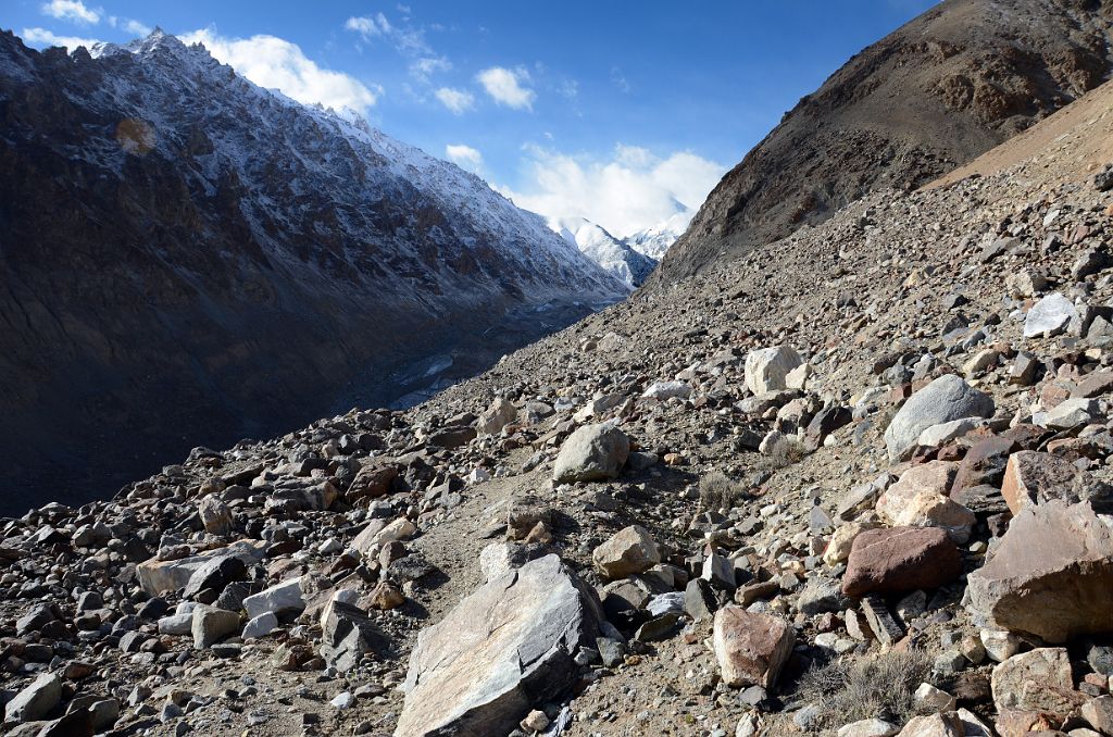 11 First View Of K2 Glacier On The Trek To K2 Intermediate Base Camp